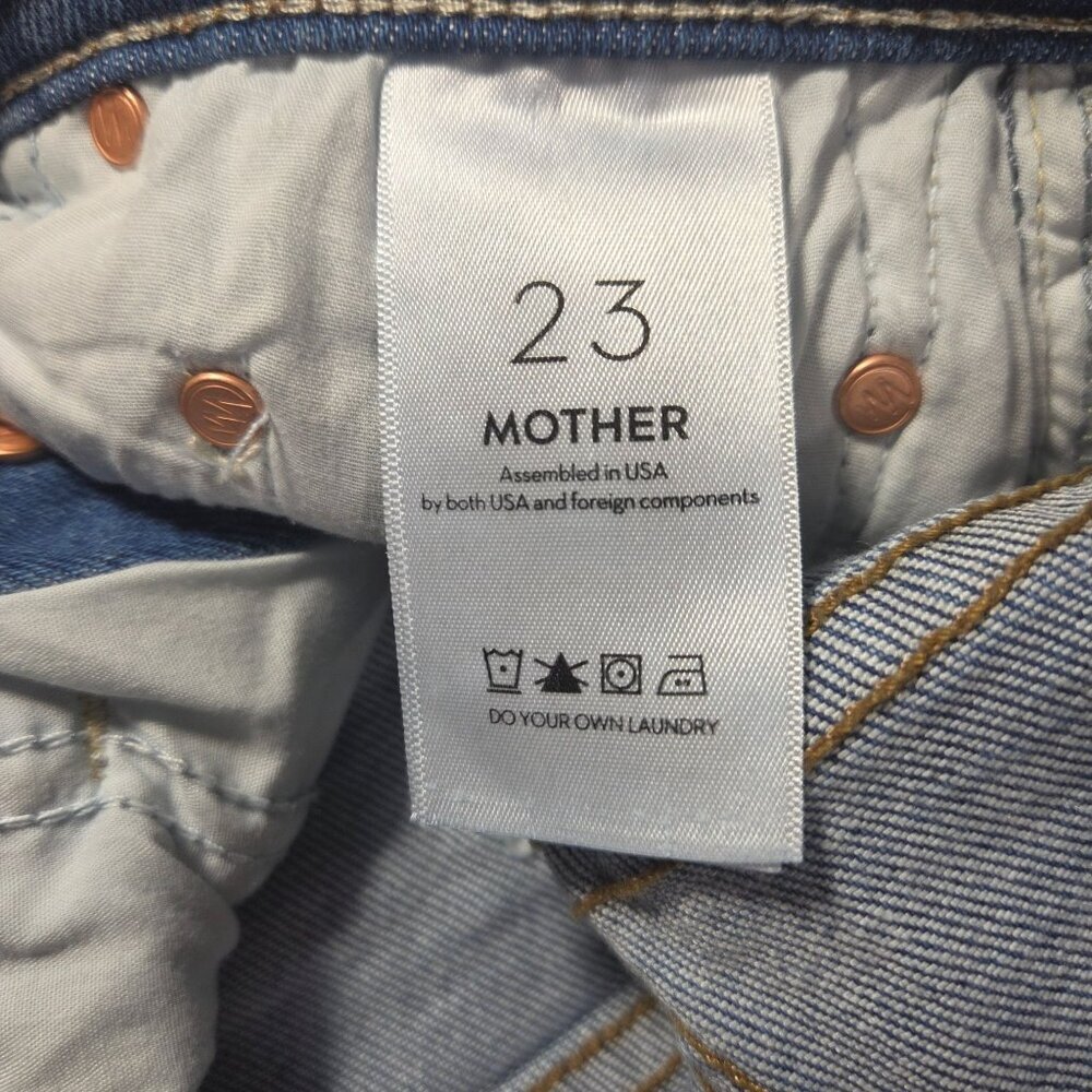 NWT MOTHER Women's The Tomcat Jeans - Kneeling On Stones - Picture 5 of 6